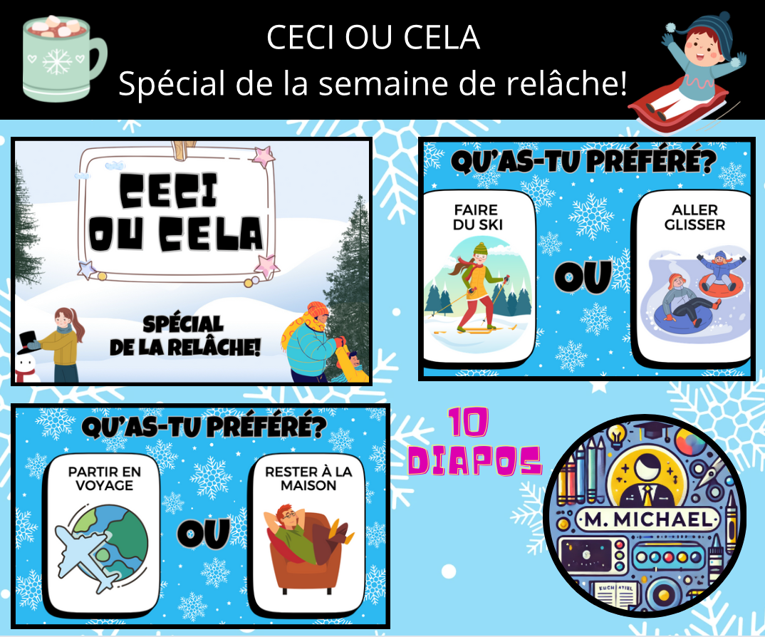 Ceci ou cela spécial La relâche!