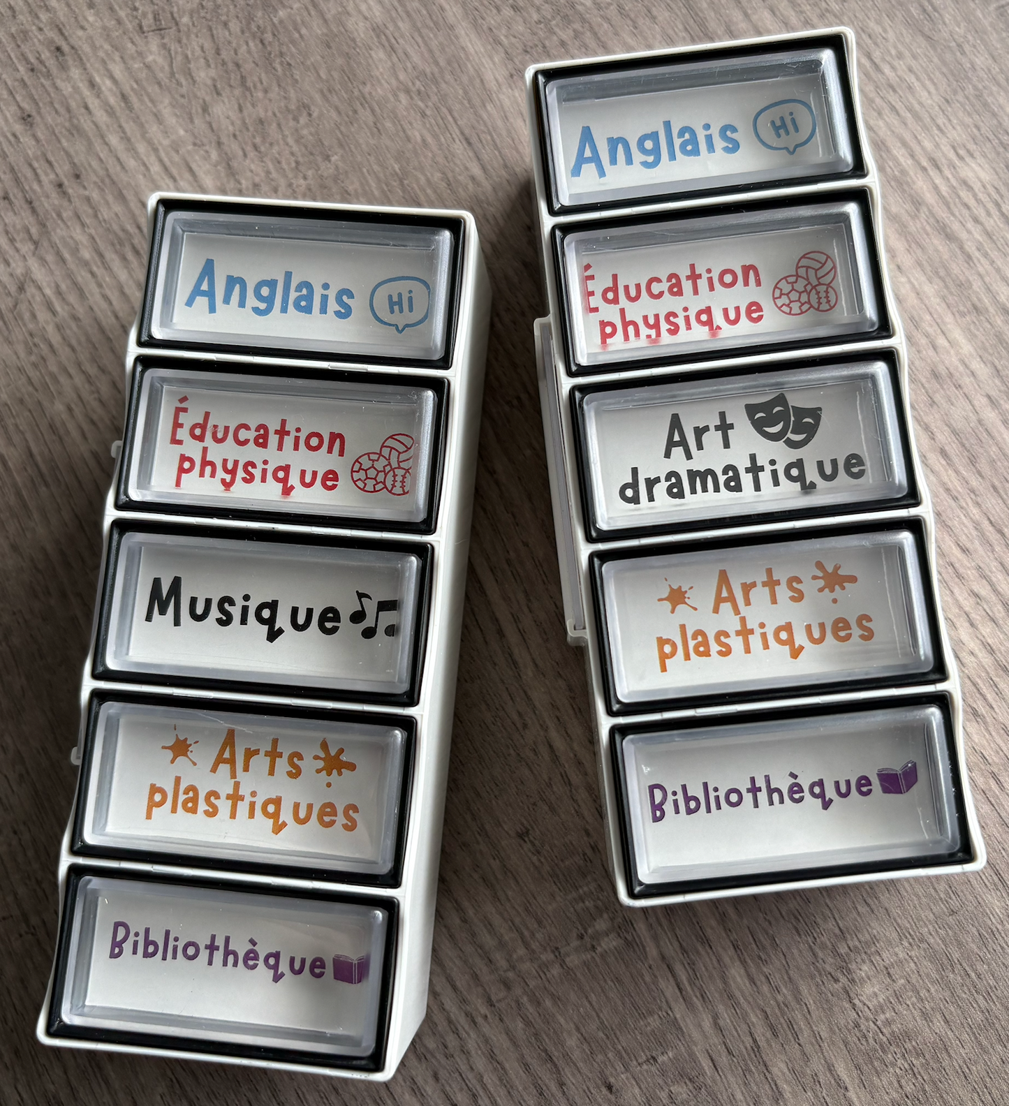 Étampe 5 en 1 (Planificateur)