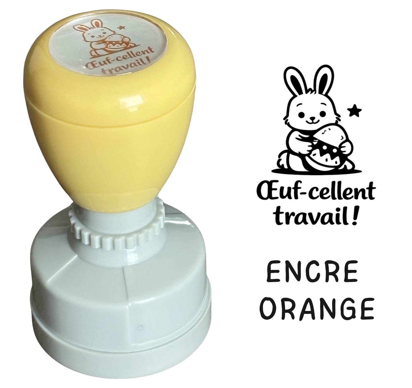 Étampe Pâques (Oeuf-cellent travail!)