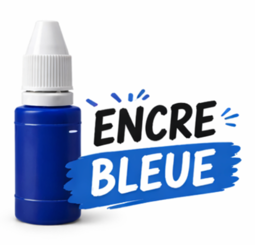 Encre bleue