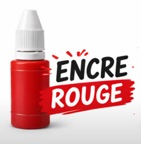 Encre rouge