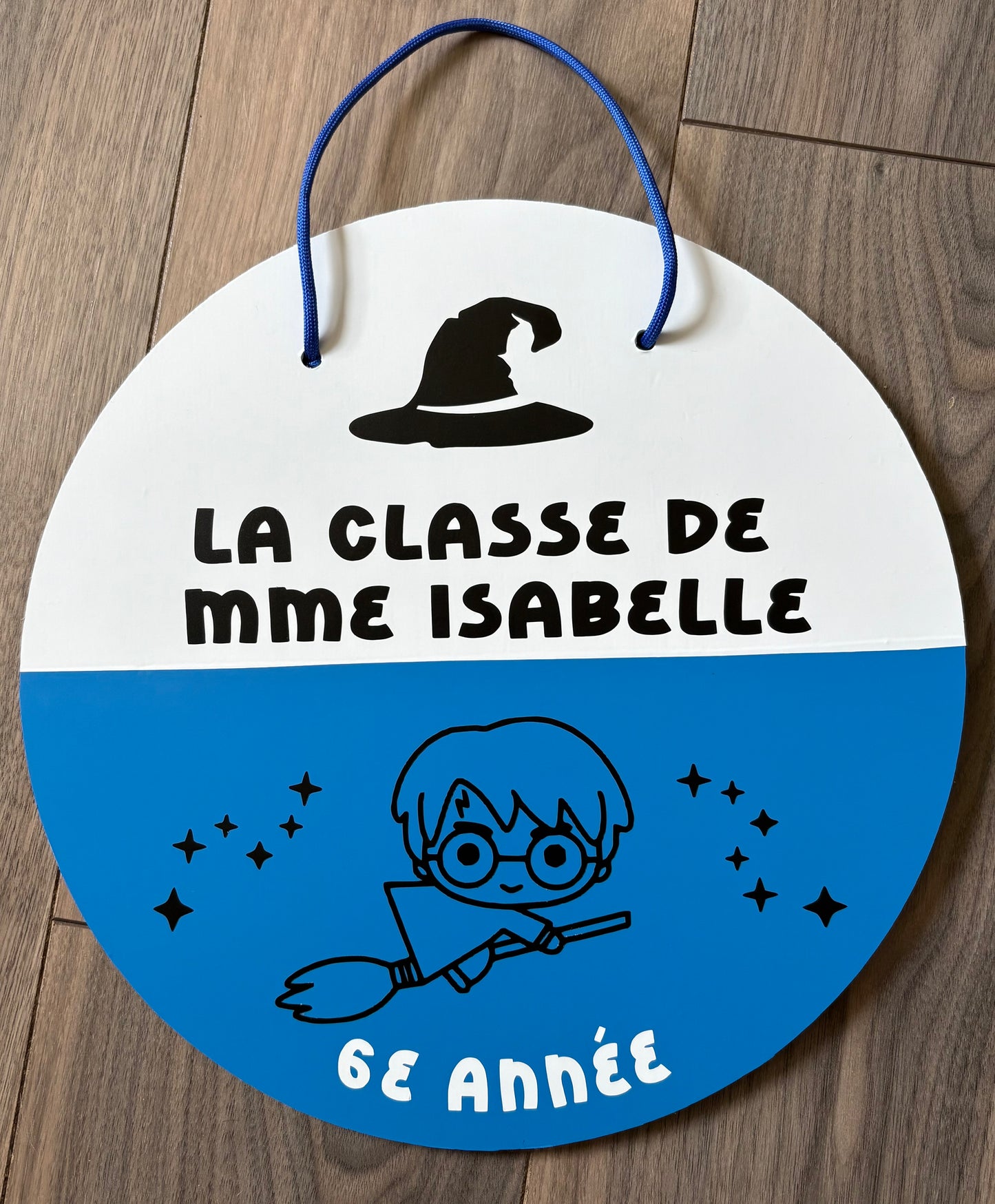 Plaque personnalisée en bois