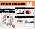Cahier d'écriture Halloween