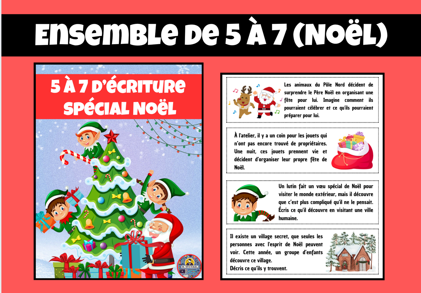 5 à 7 d'écriture Noël
