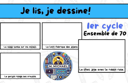 Je lis, je dessine 1er cycle