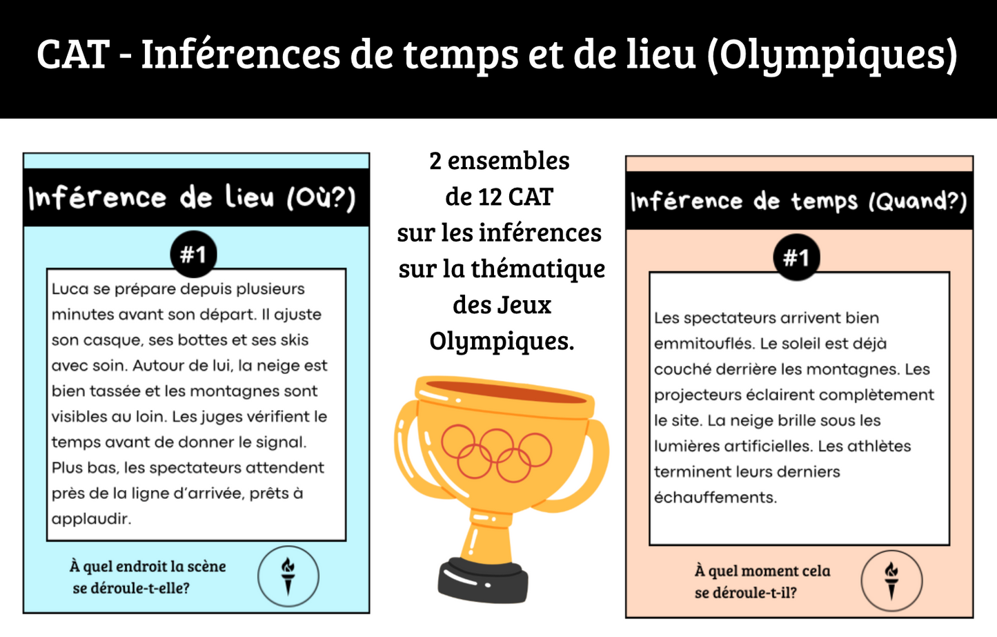 Inférence CAT olympiques