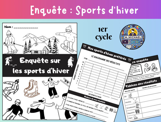 Enquête sur les sports d'hiver (1er cycle)