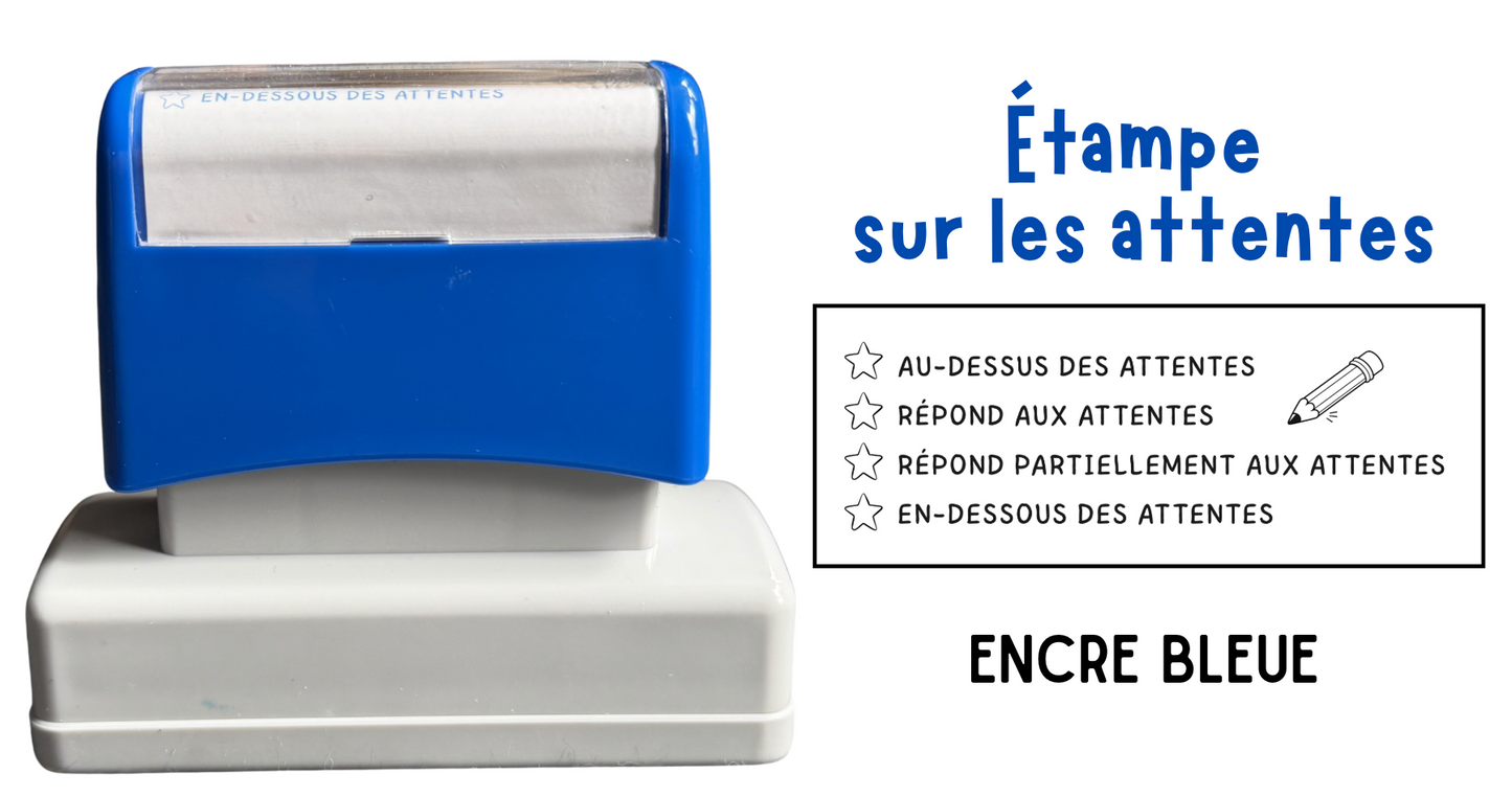 Étampe sur les attentes
