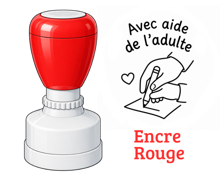Avec aide de l'adulte !