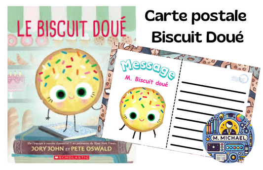 Carte postale " Biscuit Doué "