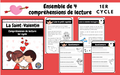 Ensemble de 4 compréhensions de lecture sur la Saint-Valentin