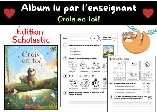 Crois en toi! (Album lu par l'enseignant)