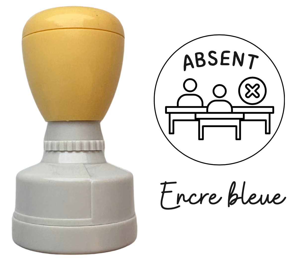 Étampe " Absent "