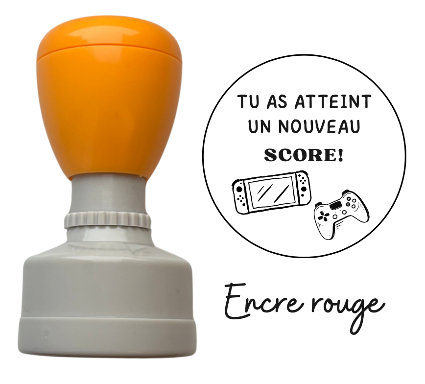 Étampe " Tu as atteint un nouveau score "
