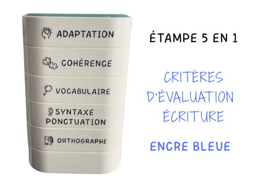 Critères d'évaluation écriture