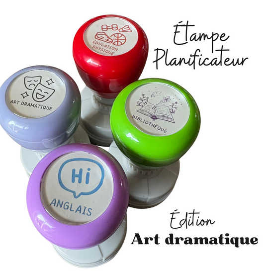 Étampe planificateur (art dramatique édition)