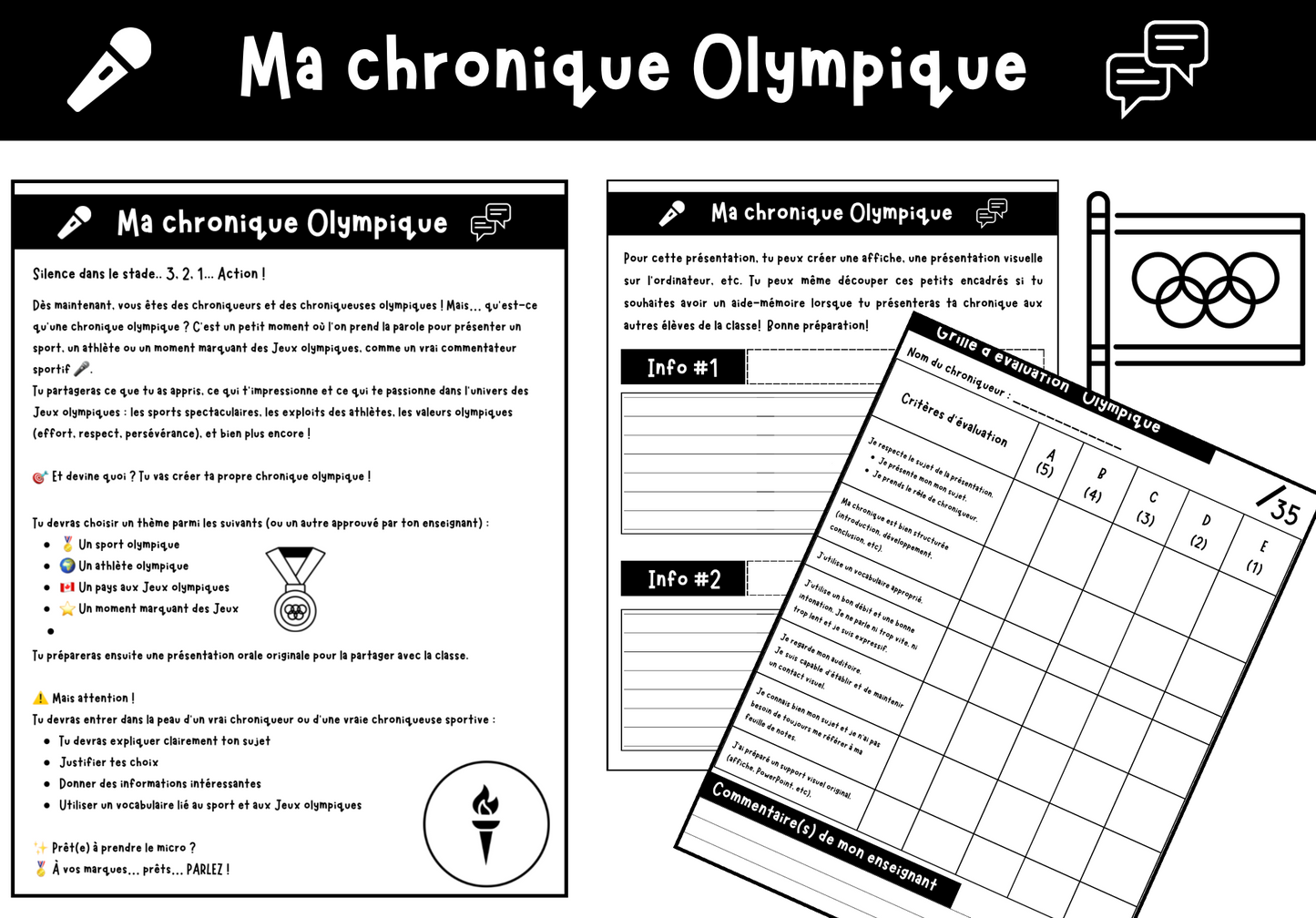 Ma chronique Olympique