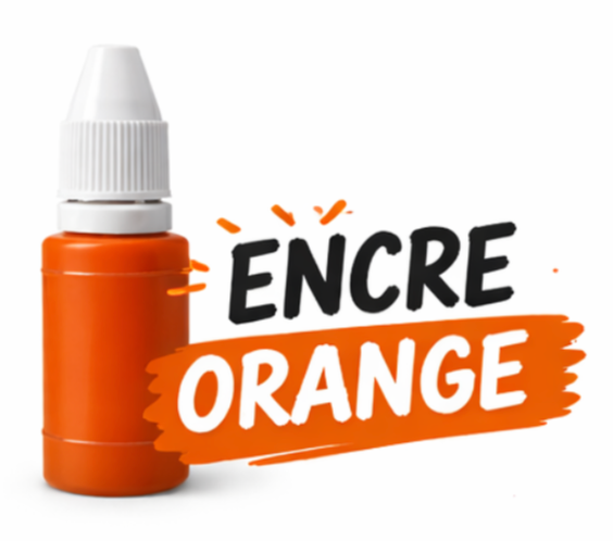 Encre orange