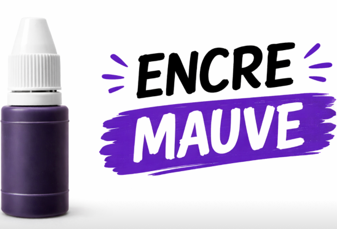 Encre mauve