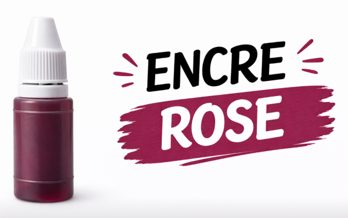Encre rose