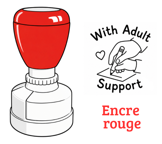 With adult support