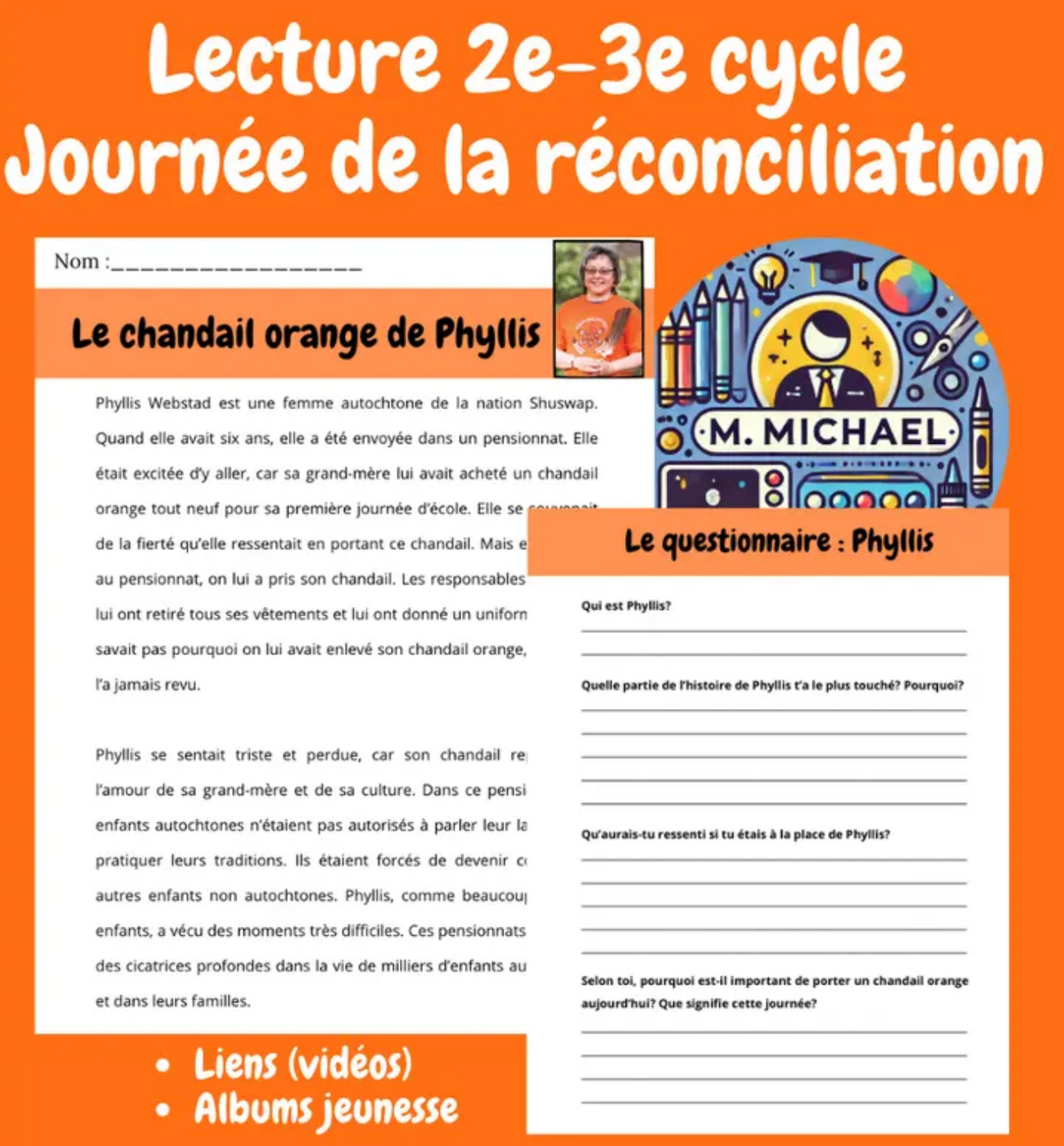 Lecture (Journée de la réconciliation)