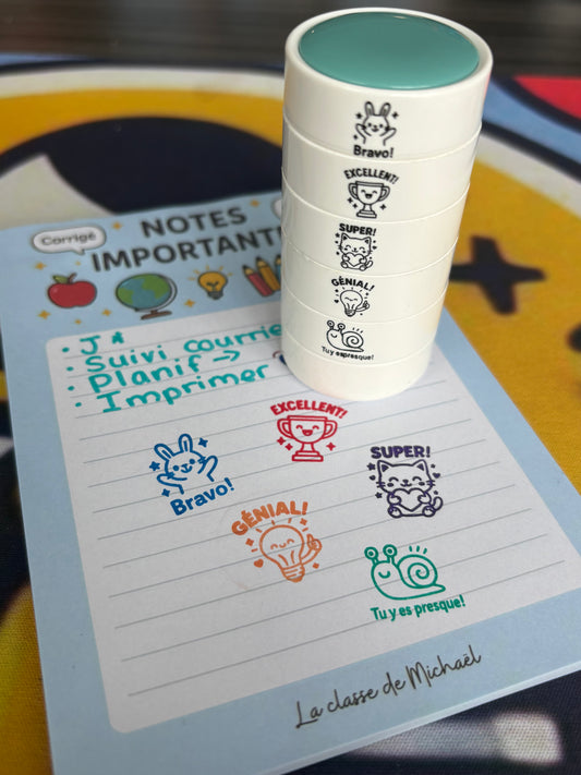 Étampe 5 en 1 ronde (renforcement positif)