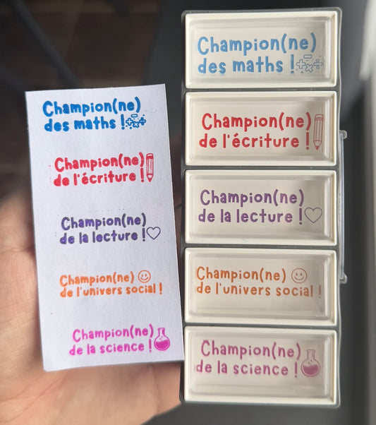 5 en 1 (Champion(ne)!
