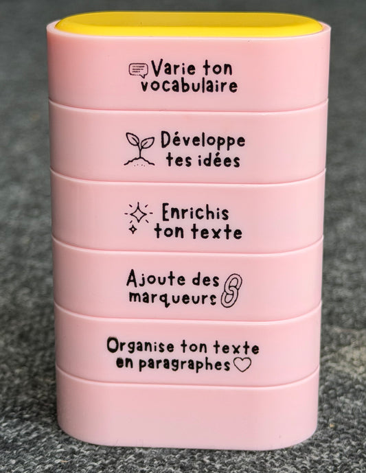 5 en 1 (Rétroaction écriture)