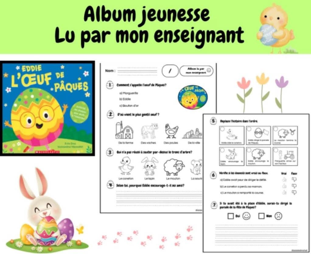 Eddy l'oeuf de Pâques
