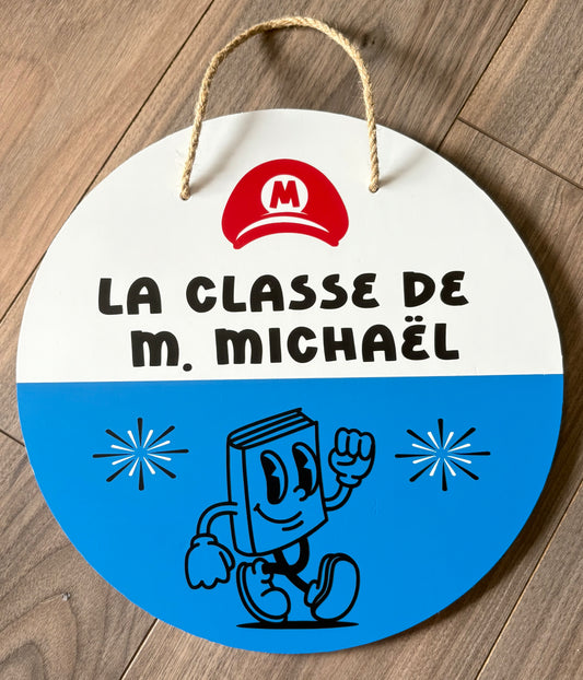 Plaque personnalisée en bois