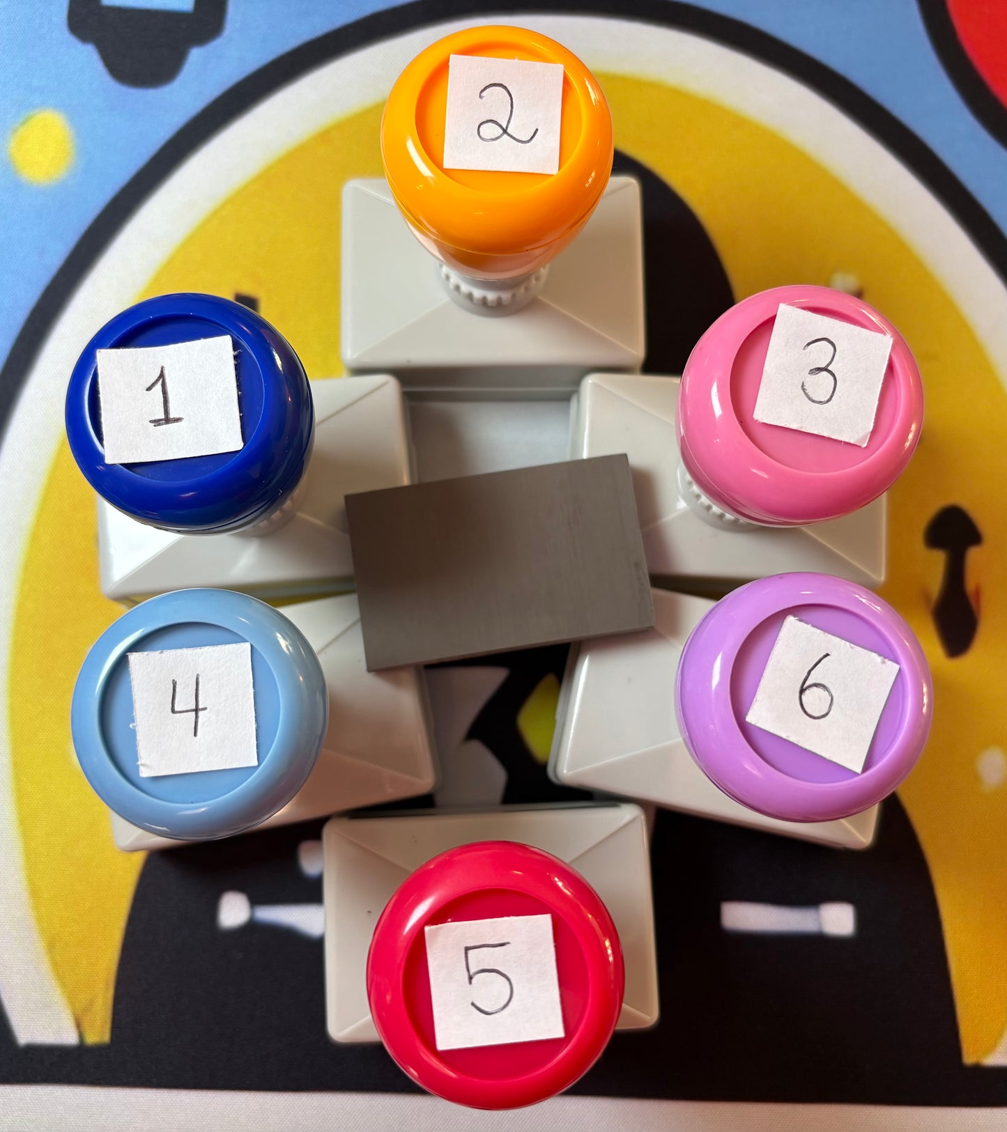 Étampe rectangle personnalisée