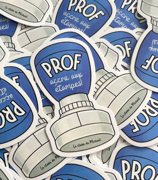 Collant : Prof accro aux étampes!