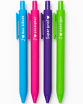 Ensemble de stylos " J'aime "