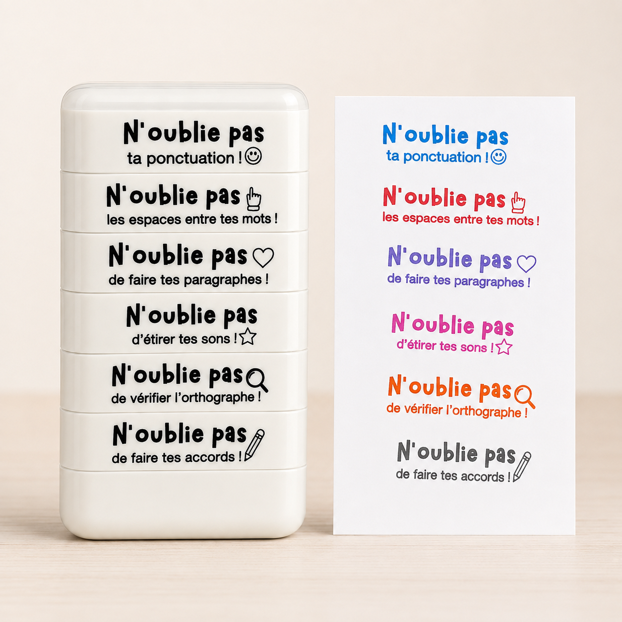 6 en 1 (N'oublie pas ! )